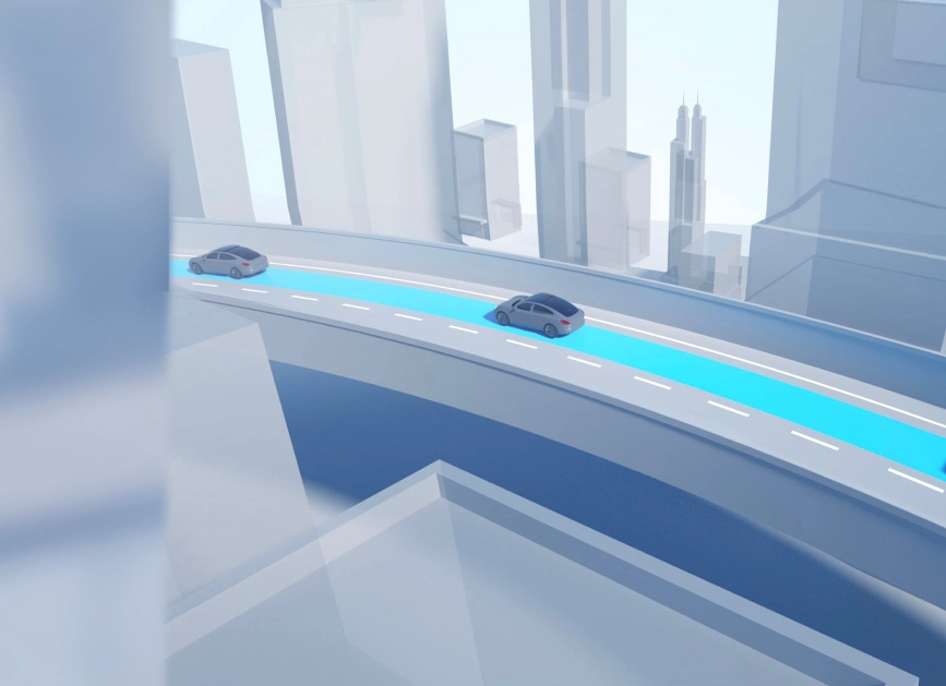 Adaptive Cruise Control with intelligent cornering (Intelligent ACC)