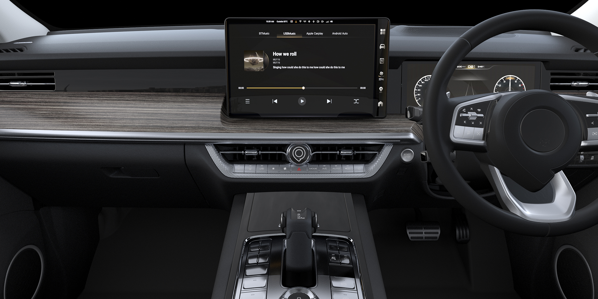 Dual-Technology Large Screen